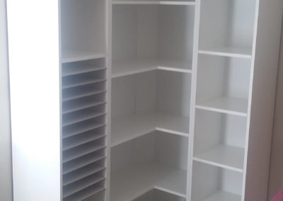 bespoke designs cupboards and shelving with adjustable shelving