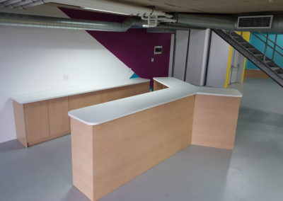 specialist office counter custom built for office reception 6